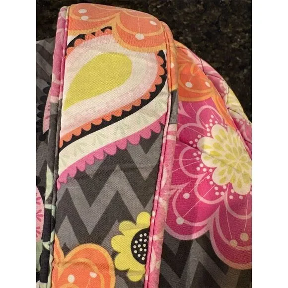 Vera Bradley Floral Multicolor Backpack Unisex Casual Adjustable Straps - Picture 11 of 14